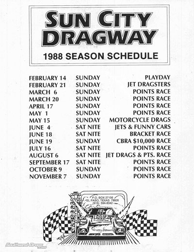 1988 Sun City Dragway