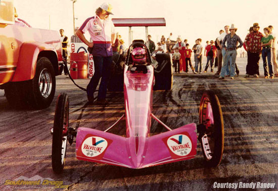 SHirley Muldowney Dragster