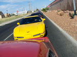 the line of muscle cars